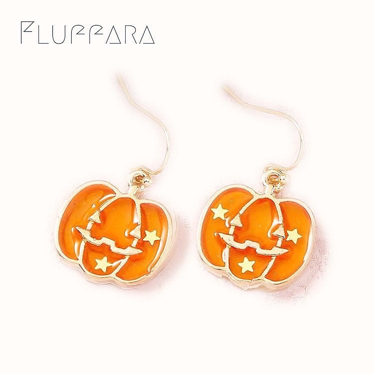 [Halloween] Pumpkin - Earring